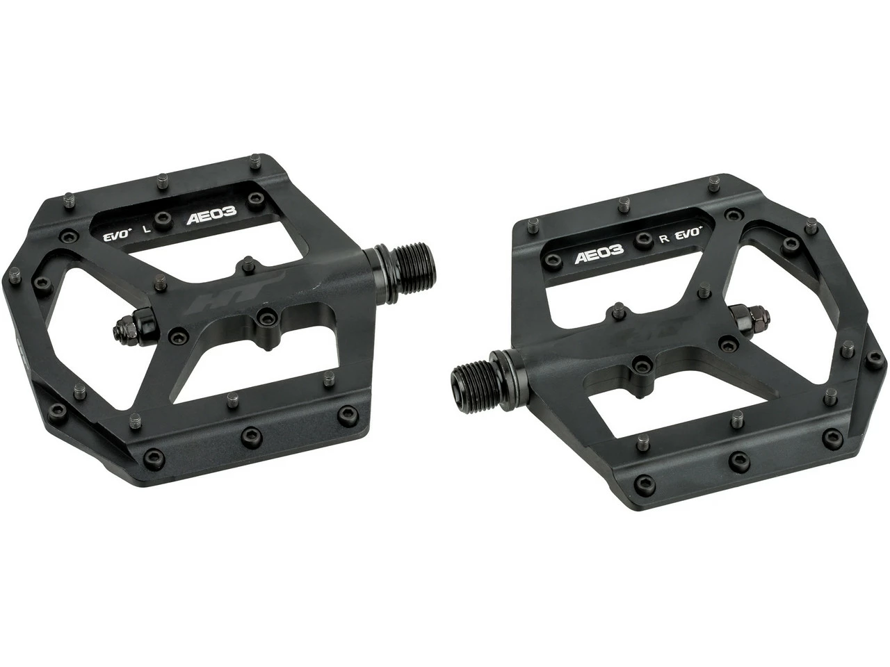 HT EVO AE03 Plattformpedale Stealth Black Limited Edition 6 HT EVO AE03 Plattformpedale Stealth Black Limited Edition – Bild 4