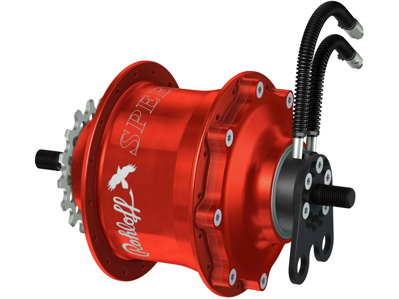 Rohloff Speedhub 500/14 TS Schraubachse Tandem 135 Mm Getriebenabe 3 Rohloff Speedhub 500/14 TS Schraubachse Tandem 135 Mm Getriebenabe