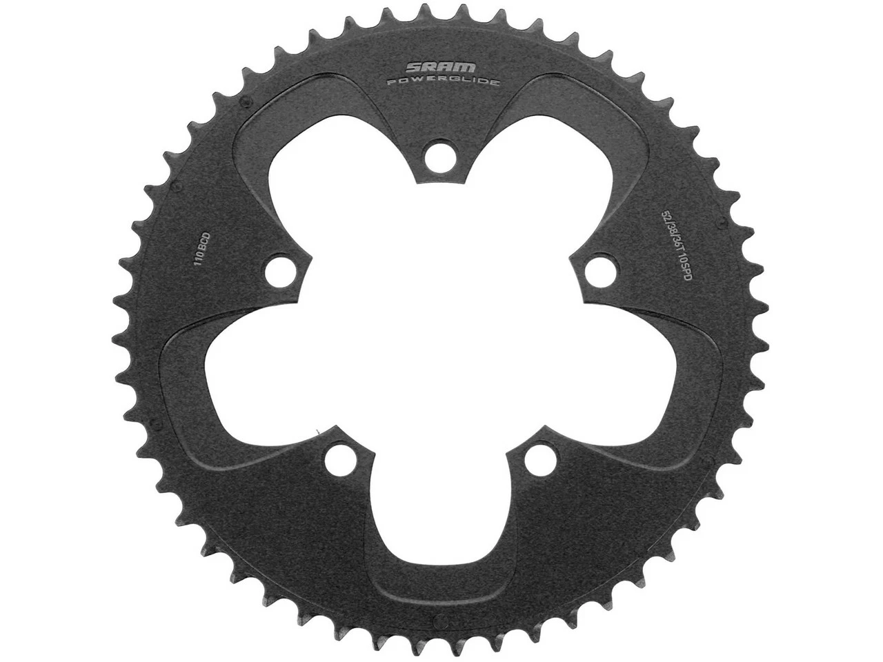 SRAM Kettenblatt Für Red / Red Black, 5-Arm, 110 Mm Lochkreis 3 SRAM Kettenblatt Für Red / Red Black, 5-Arm, 110 Mm Lochkreis