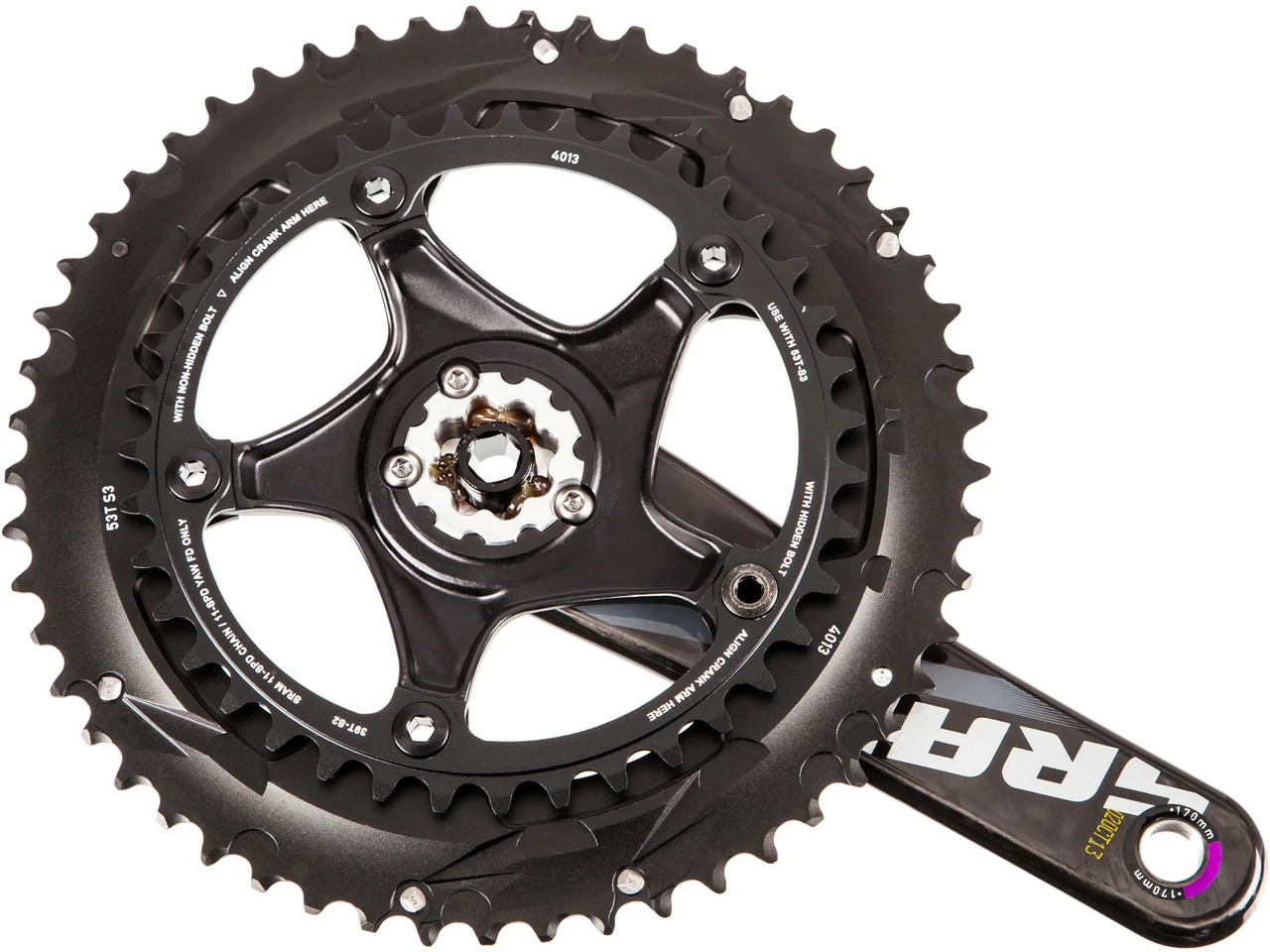 SRAM Force 22 BB30 11-fach Carbon Kurbelgarnitur 5 SRAM Force 22 BB30 11-fach Carbon Kurbelgarnitur – Bild 3