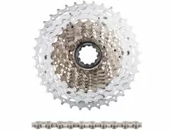 Shimano SLX Kassette CS-HG81-10 + Kette CN-HG95 10-fach Verschleißset
