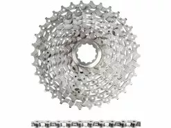 Shimano XT Kassette CS-M770 + Kette CN-HG93 9-fach Verschleißset