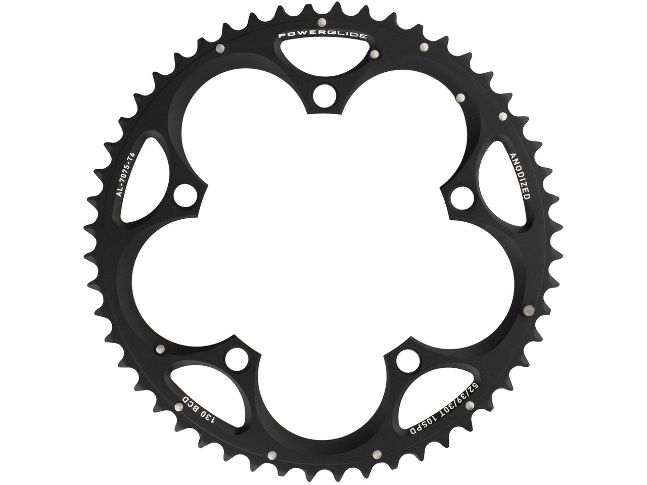 TRUVATIV Kettenblatt Road Triple 5-Arm, 130 Mm Lochkreis 3 TRUVATIV Kettenblatt Road Triple 5-Arm, 130 Mm Lochkreis