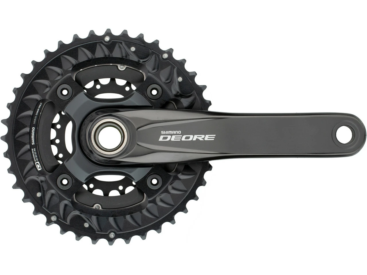 Shimano Deore Kurbelgarnitur FC-M6000-3 Hollowtech II 3 Shimano Deore Kurbelgarnitur FC-M6000-3 Hollowtech II