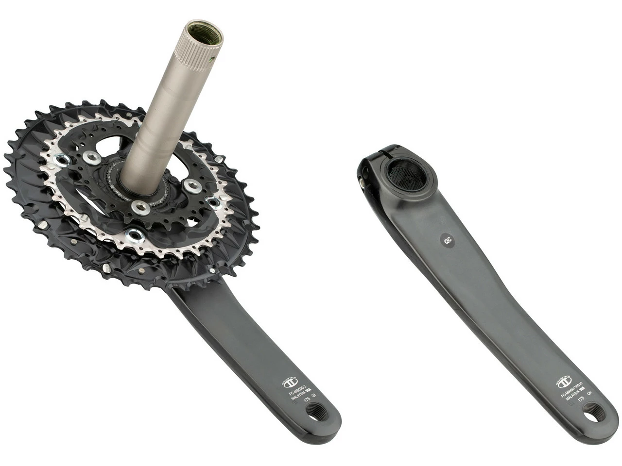 Shimano Deore Kurbelgarnitur FC-M6000-3 Hollowtech II 5 Shimano Deore Kurbelgarnitur FC-M6000-3 Hollowtech II – Bild 3