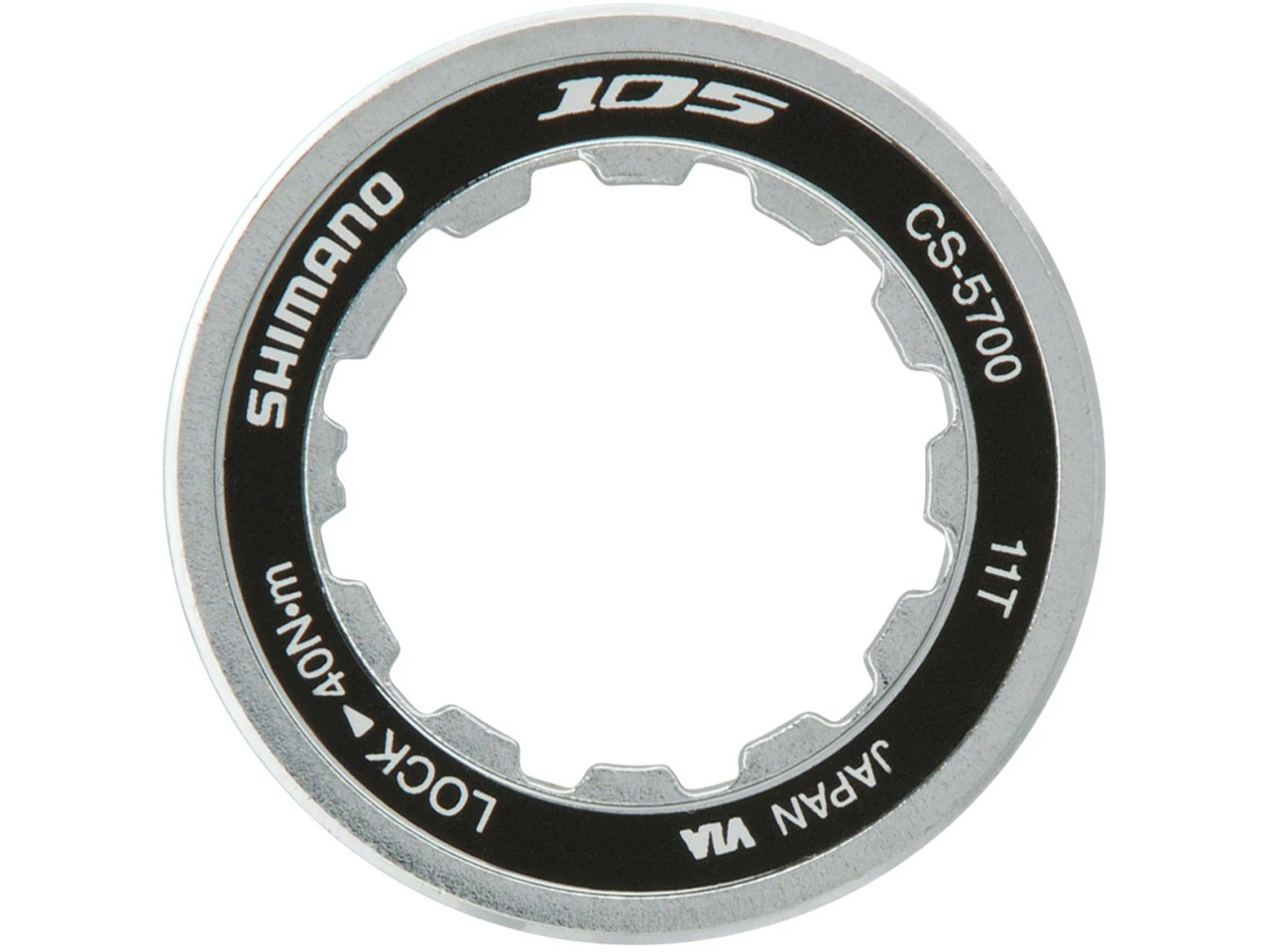 Shimano Verschlussring Für 105 CS-5700 10-fach 4 Shimano Verschlussring Für 105 CS-5700 10-fach – Bild 2