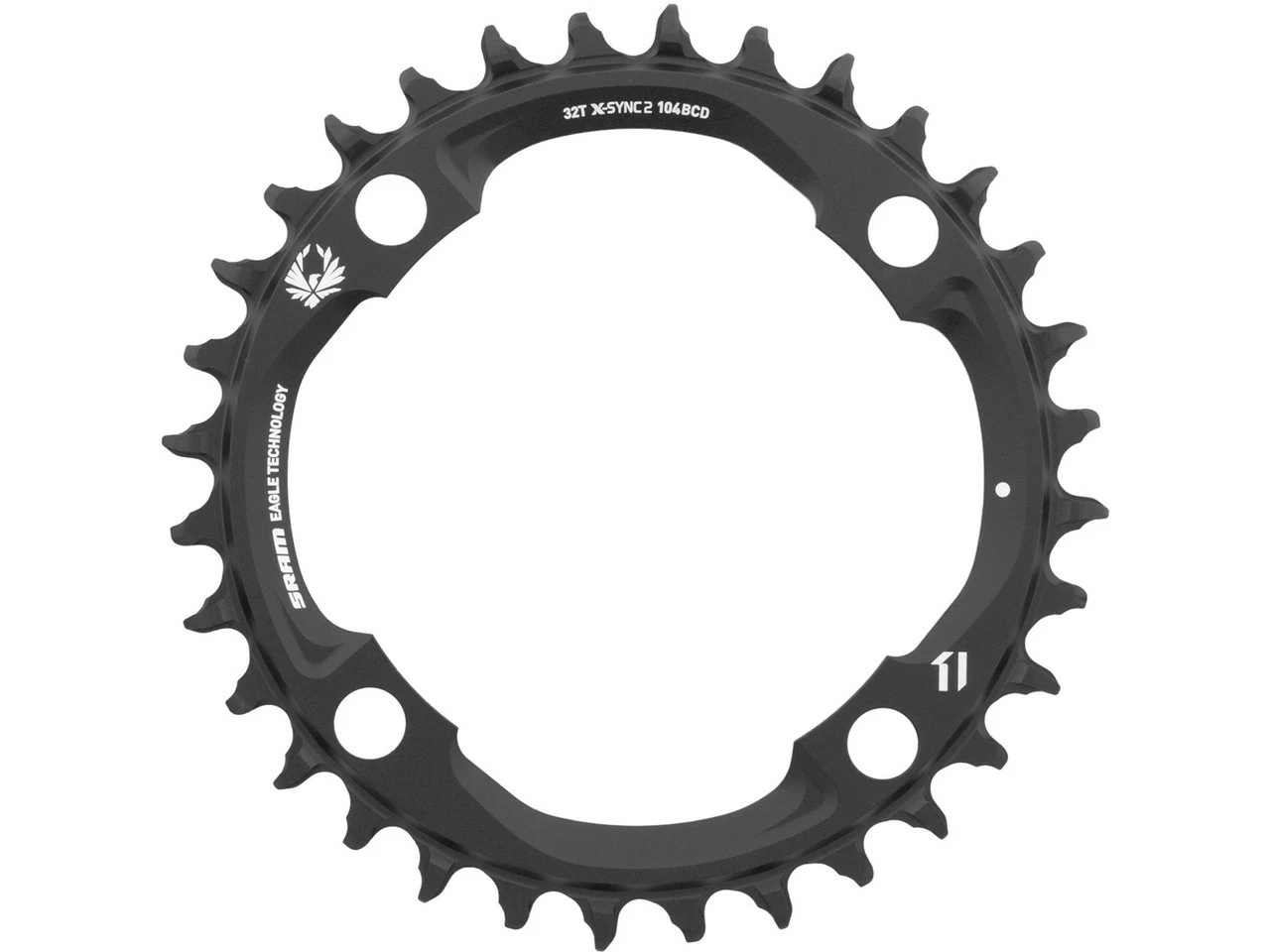 SRAM Kettenblatt X-Sync 2 Für X01/XX1/GX Eagle, 104 Mm 3 SRAM Kettenblatt X-Sync 2 Für X01/XX1/GX Eagle, 104 Mm