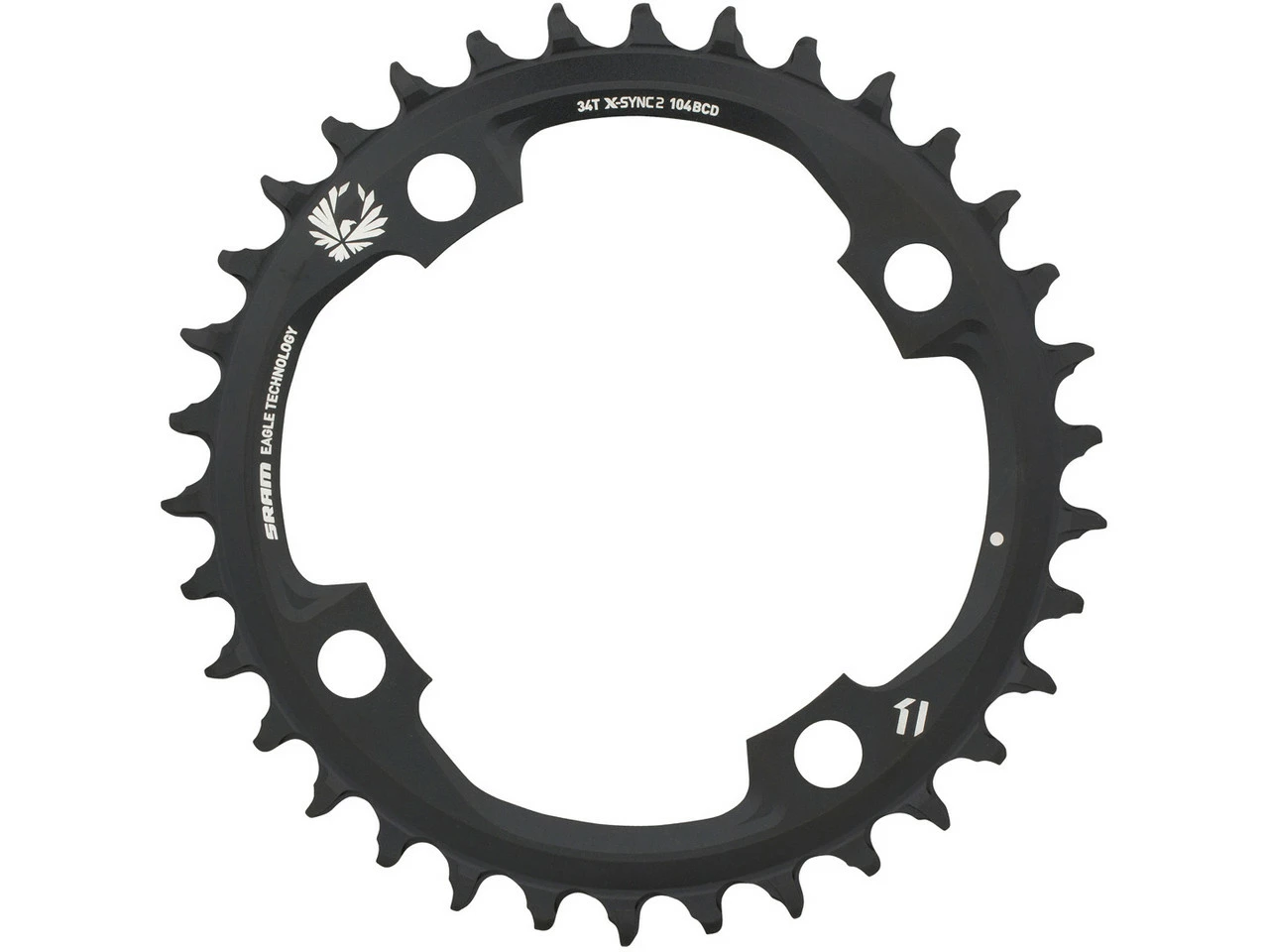 SRAM Kettenblatt X-Sync 2 Für X01/XX1/GX Eagle, 104 Mm 5 SRAM Kettenblatt X-Sync 2 Für X01/XX1/GX Eagle, 104 Mm – Bild 3