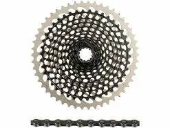 SRAM XG-1295 Kassette + PC X01 Eagle Kette 12-fach Verschleißset -DMR BremsbelagVerkäufe 295134
