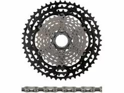 Shimano XTR Kassette CS-M9100-12 + Kette CN-M9100 12-fach Verschleißset