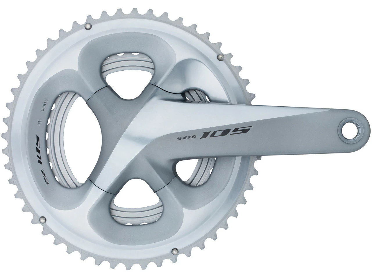 Shimano 105 Kurbelgarnitur FC-R7000 Hollowtech II 10 Shimano 105 Kurbelgarnitur FC-R7000 Hollowtech II – Bild 8