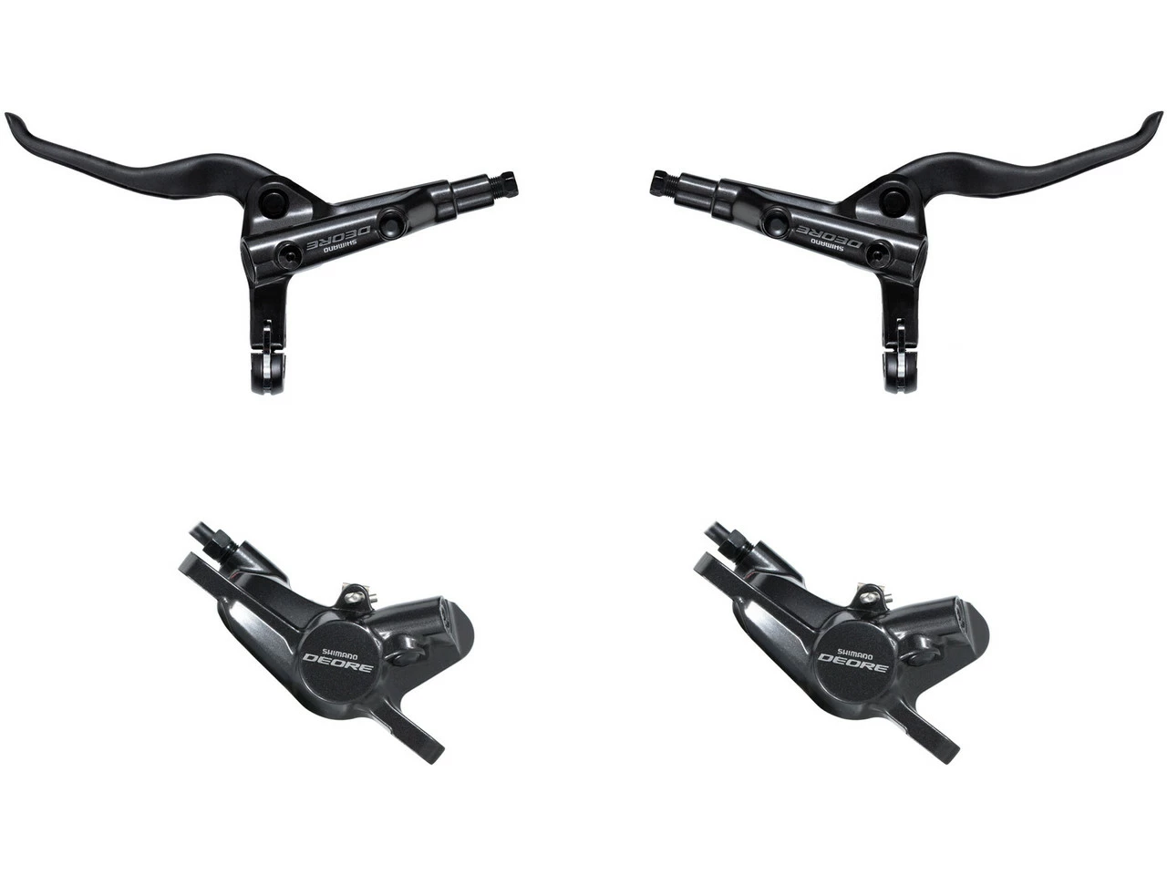 Shimano Deore Trekking BR-M6000 + BL-T6000 V+h Set Scheibenbremse J-Kit 3 Shimano Deore Trekking BR-M6000 + BL-T6000 V+h Set Scheibenbremse J-Kit