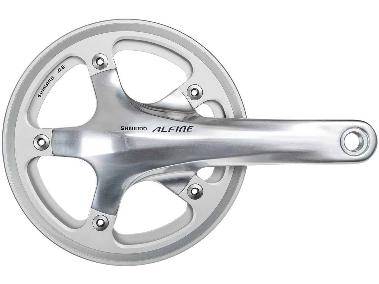 Shimano Alfine Kurbelgarnitur FC-S501 Mit Doppeltem KSR 3 Shimano Alfine Kurbelgarnitur FC-S501 Mit Doppeltem KSR