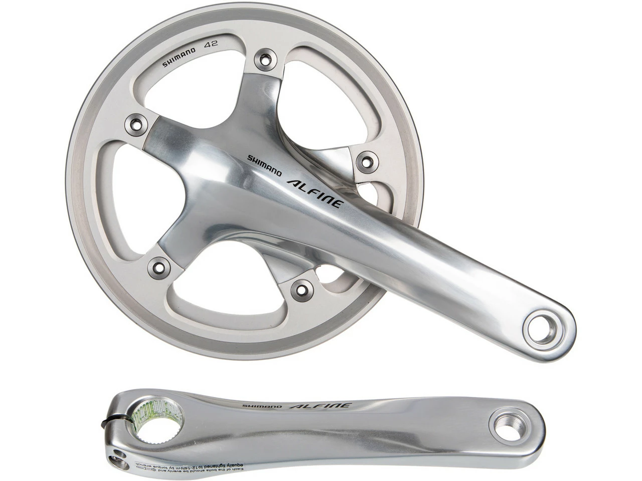 Shimano Alfine Kurbelgarnitur FC-S501 Mit Doppeltem KSR 4 Shimano Alfine Kurbelgarnitur FC-S501 Mit Doppeltem KSR – Bild 2