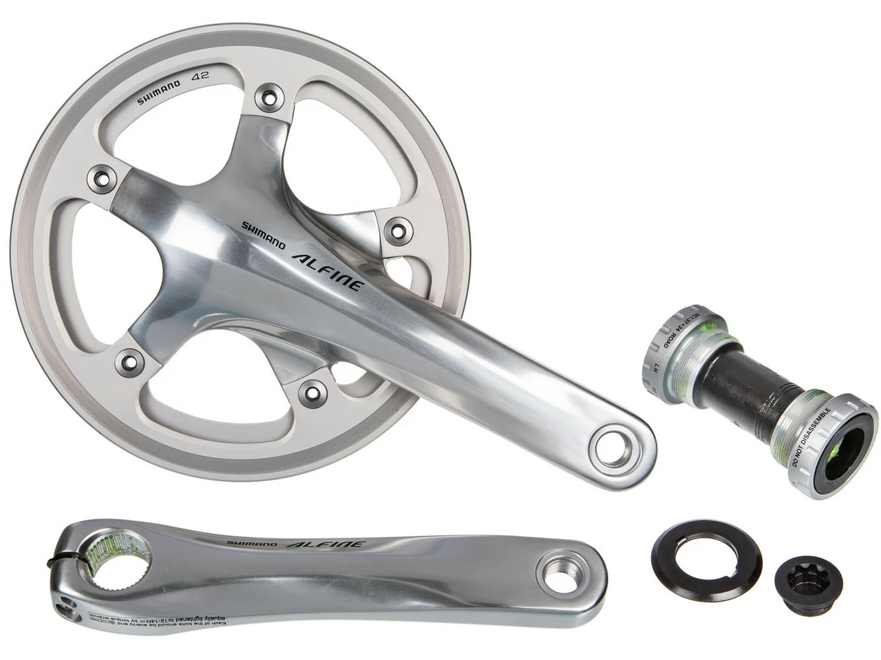 Shimano Alfine Kurbelgarnitur FC-S501 Mit Doppeltem KSR 7 Shimano Alfine Kurbelgarnitur FC-S501 Mit Doppeltem KSR – Bild 5