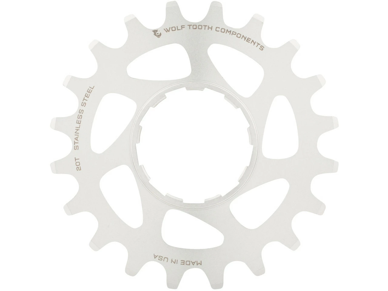 Wolf Tooth Components Edelstahl Singlespeed Ritzel 6 Wolf Tooth Components Edelstahl Singlespeed Ritzel – Bild 4