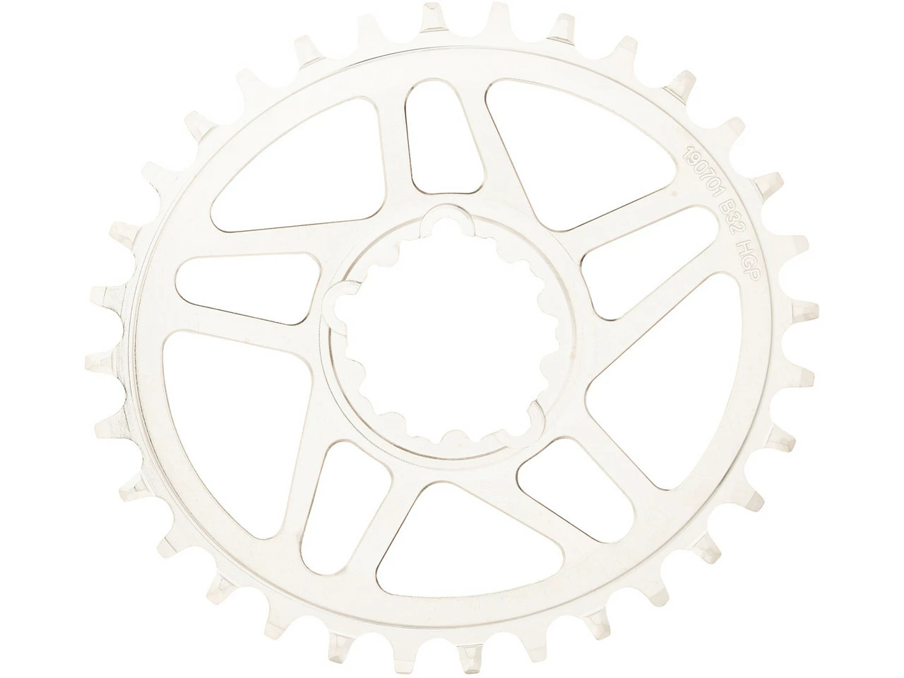 Wolf Tooth Components Elliptical Direct Mount Kettenblatt Cane Creek / SRAM Für HG+ 12-fach 4 Wolf Tooth Components Elliptical Direct Mount Kettenblatt Cane Creek / SRAM Für HG+ 12-fach – Bild 2