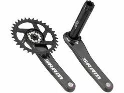 SRAM X01 DH DUB Direct Mount 11-fach Carbon Kurbelgarnitur -DMR BremsbelagVerkäufe 336505