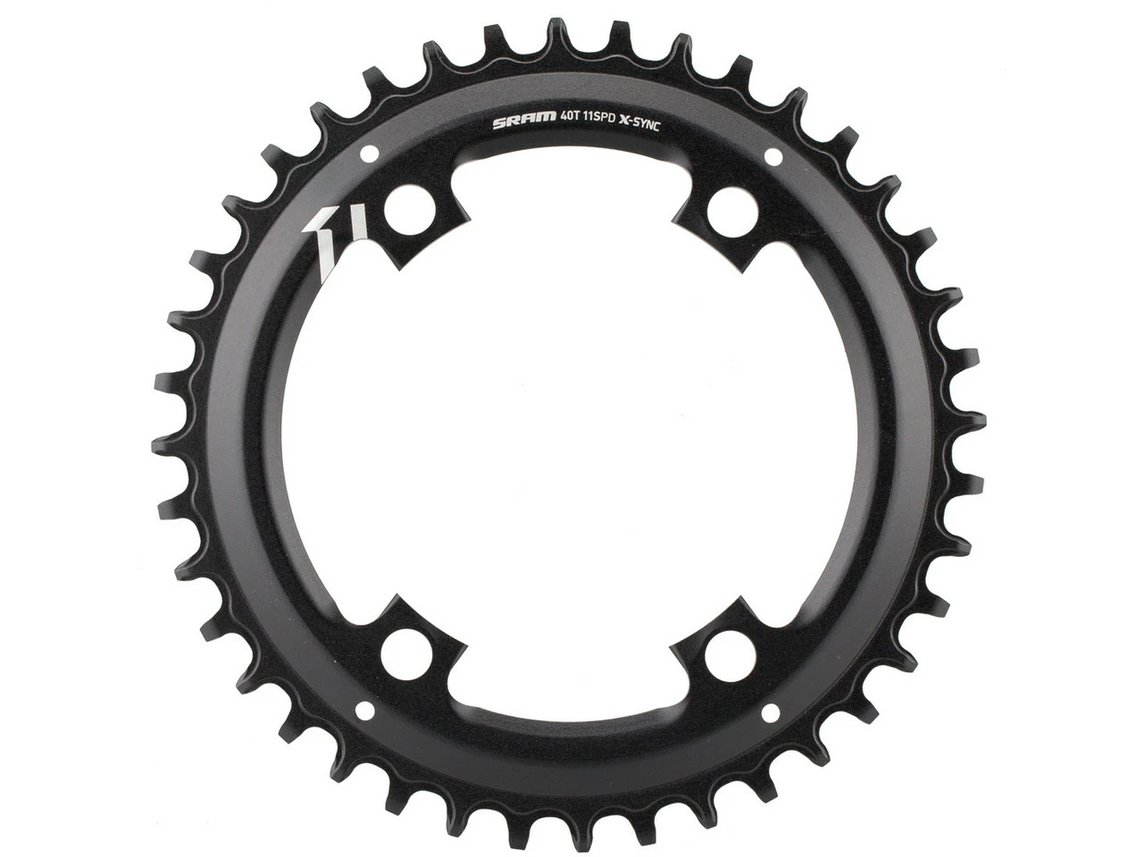 SRAM Kettenblatt X-Sync Asymmetrisch, 4-Arm, 110 Mm Lockreis Für Apex 1 3 SRAM Kettenblatt X-Sync Asymmetrisch, 4-Arm, 110 Mm Lockreis Für Apex 1