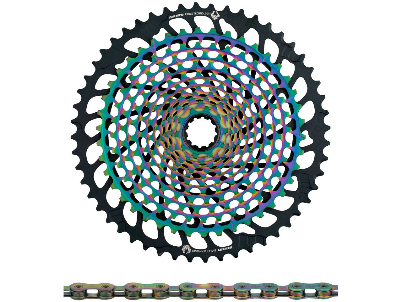 SRAM XX1 Eagle XG-1299 Kassette + PC XX1 Eagle Kette 12-fach Verschleißset 9 SRAM XX1 Eagle XG-1299 Kassette + PC XX1 Eagle Kette 12-fach Verschleißset – Bild 7