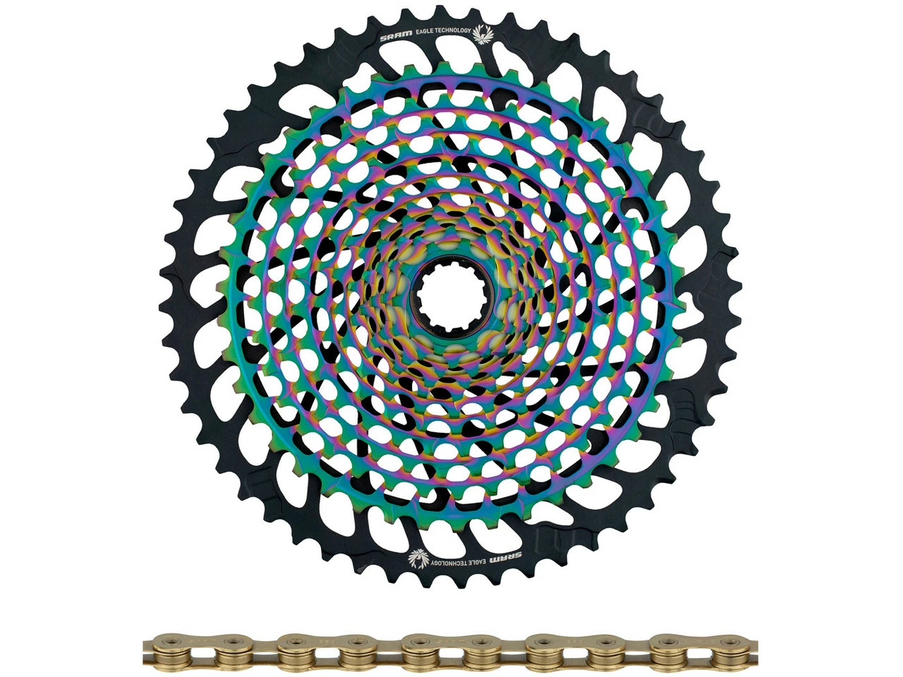 SRAM XX1 Eagle XG-1299 Kassette + PC XX1 Eagle Kette 12-fach Verschleißset 11 SRAM XX1 Eagle XG-1299 Kassette + PC XX1 Eagle Kette 12-fach Verschleißset – Bild 9