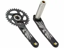SRAM X01 Eagle DUB DM 12-fach Carbon Kurbelgarnitur -DMR BremsbelagVerkäufe 340067
