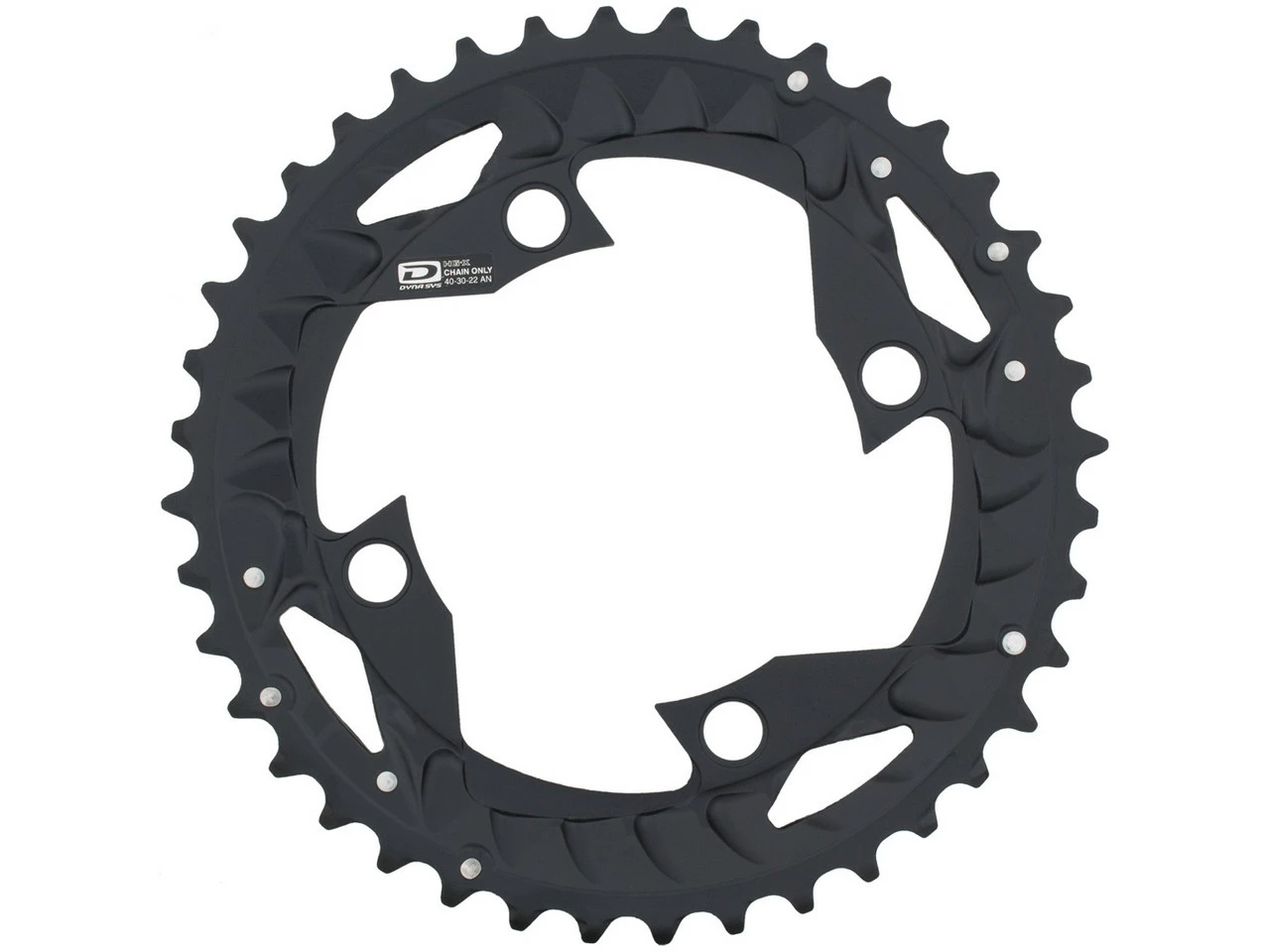 Shimano SLX Kettenblatt FC-M672 10-fach 6 Shimano SLX Kettenblatt FC-M672 10-fach – Bild 4