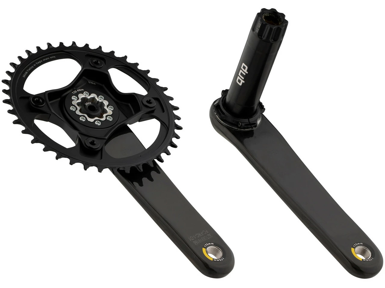 SRAM Force 1 DUB 12-fach Carbon Kurbelgarnitur 5 SRAM Force 1 DUB 12-fach Carbon Kurbelgarnitur – Bild 3