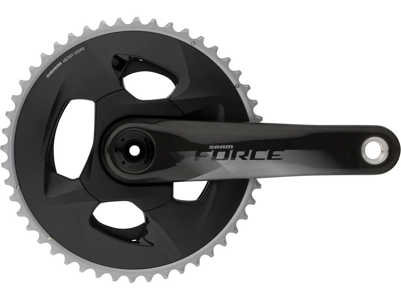 SRAM Force DUB 12-fach Carbon Kurbelgarnitur 3 SRAM Force DUB 12-fach Carbon Kurbelgarnitur