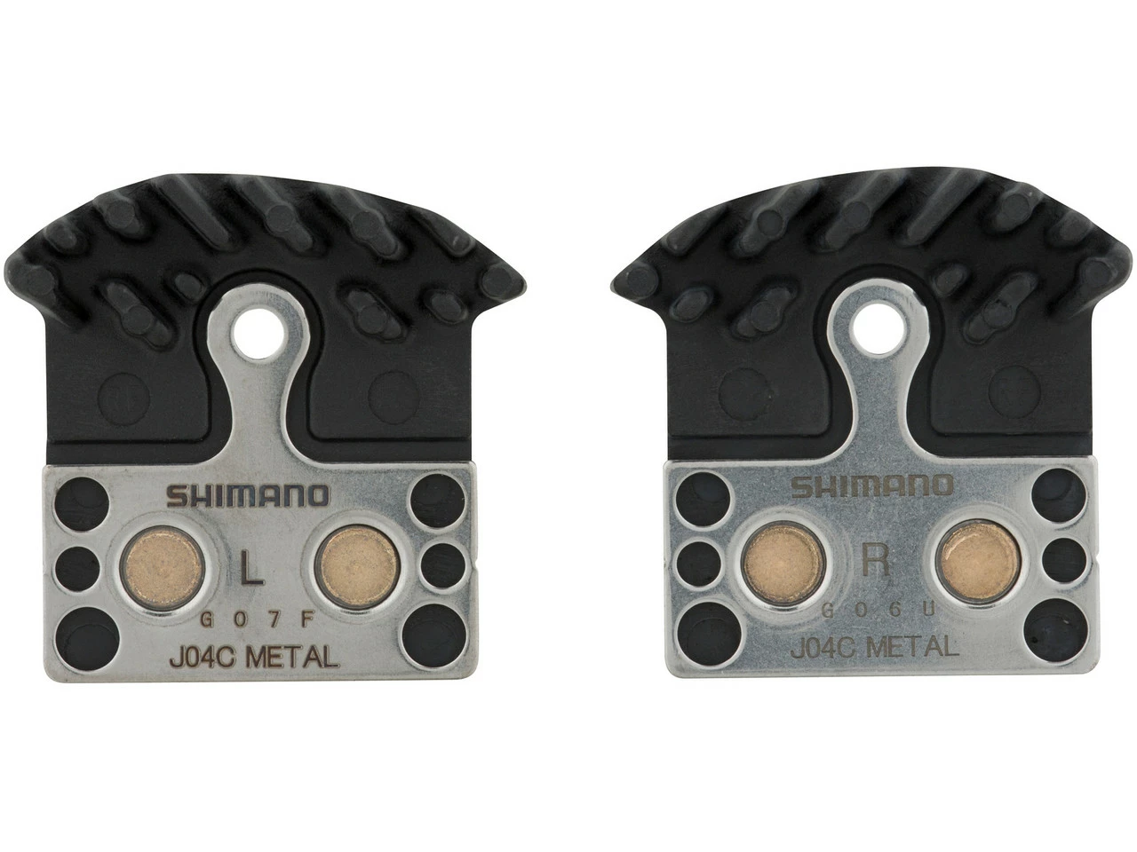 Shimano Bremsbeläge J04C Für XTR, XT, SLX, Alfine 4 Shimano Bremsbeläge J04C Für XTR, XT, SLX, Alfine – Bild 2