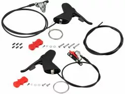 SRAM Red 22 HRD FM V+h Set Scheibenbremse Hydr.DoubleTap® Schalt-/Bremsgr -DMR BremsbelagVerkäufe 371969