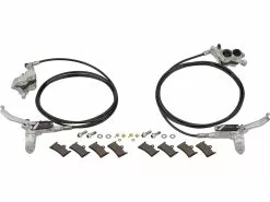 HOPE Tech 4 V4 V+h Set Scheibenbremse Mit Kunststoffleitung 62 HOPE Tech 4 V4 V+h Set Scheibenbremse Mit Kunststoffleitung -DMR BremsbelagVerkäufe 456880