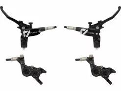 HOPE Tech 4 V4 V+h Set Scheibenbremse Mit Kunststoffleitung 63 HOPE Tech 4 V4 V+h Set Scheibenbremse Mit Kunststoffleitung -DMR BremsbelagVerkäufe 456881