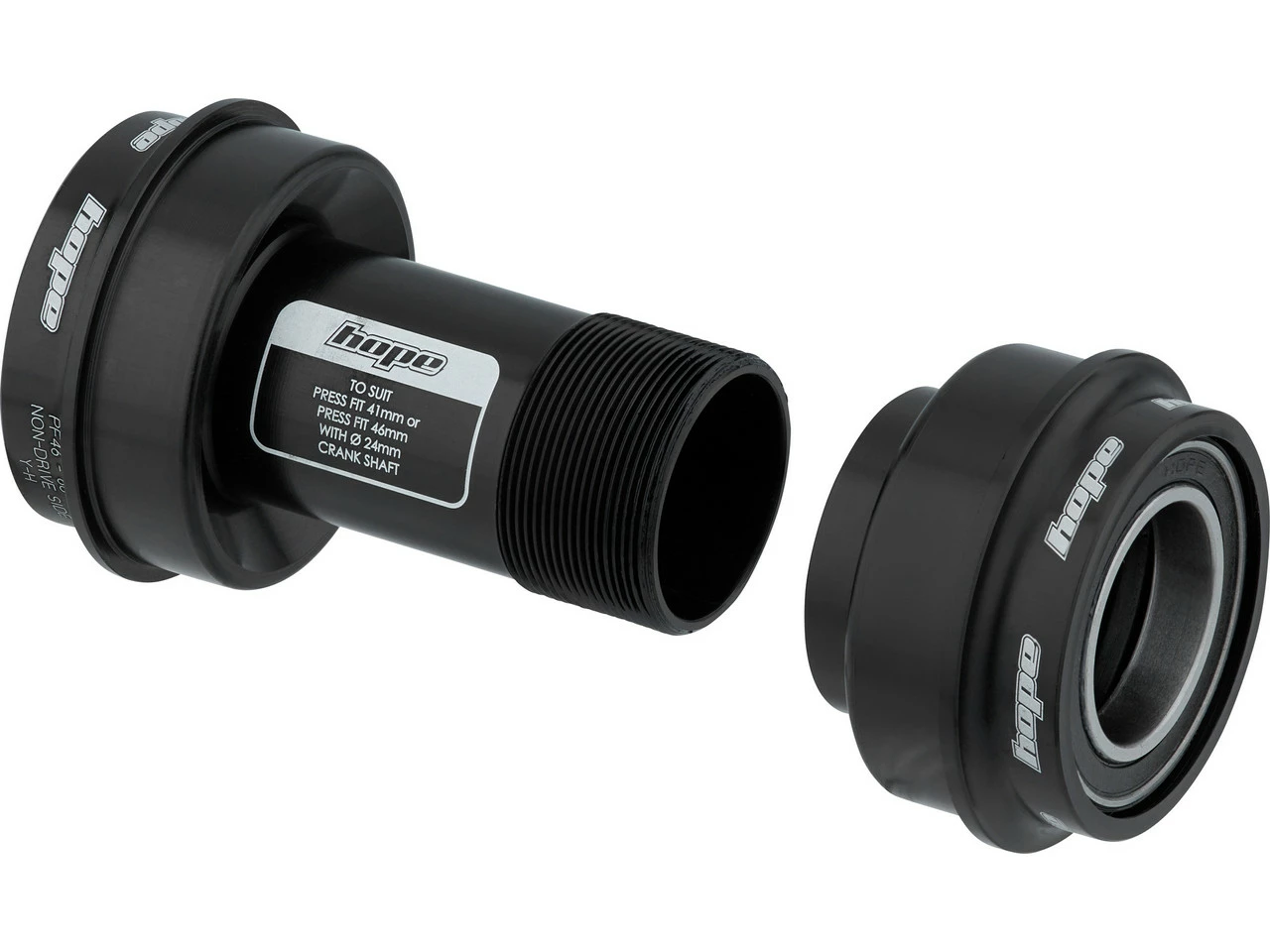 HOPE Edelstahl Pressfit Innenlager 46 X 24 Mm 4 HOPE Edelstahl Pressfit Innenlager 46 X 24 Mm – Bild 2