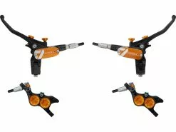 HOPE Tech 4 E4 V+h Set Scheibenbremse Mit Kunststoffleitung -DMR BremsbelagVerkäufe 481825