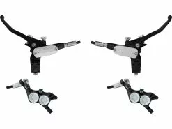 HOPE Tech 4 E4 V+h Set Scheibenbremse Mit Kunststoffleitung -DMR BremsbelagVerkäufe 481828