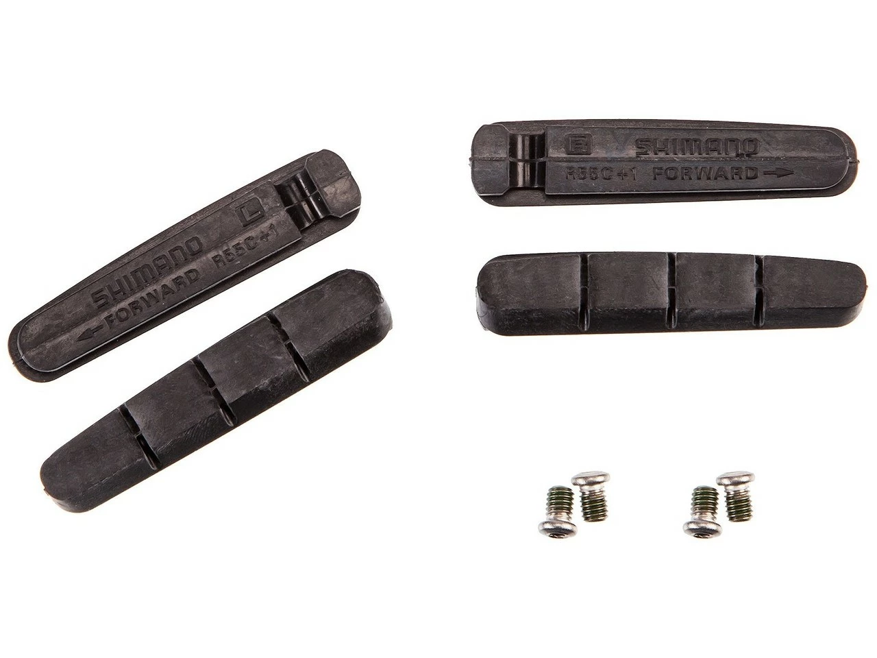 Shimano Bremsgummis R55C+1 Für Dura-Ace, Ultegra, 105 3 Shimano Bremsgummis R55C+1 Für Dura-Ace, Ultegra, 105